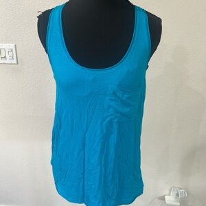 bebe Vibrant Blue Tank Top